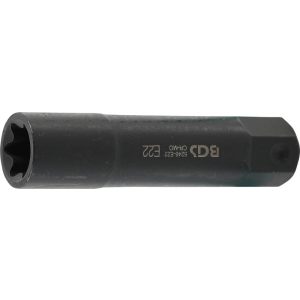 BGS Technic Dugókulcs E-profil, extra hosszú Külső hatszögletű 22 mm E22 (BGS-5246-E22)