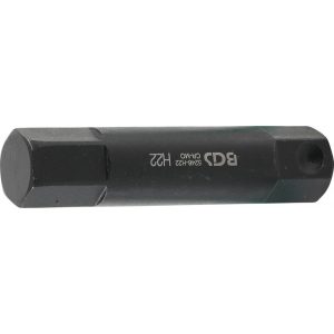 BGS Technic Behajtófej Hossz 100 mm Külső hatszögletű 22 mm Belső hatszögletű 22 mm (BGS-5246-H22)