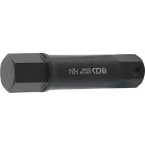 BGS Technic Behajtófej Hossz 100 mm Külső hatszögletű 22 mm Belső hatszögletű 24 mm (BGS-5246-H24)