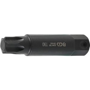 BGS Technic Behajtófej Hossz 100 mm Külső hatszögletű 22 mm T-profil (Torx) T90 (BGS-5246-T90)