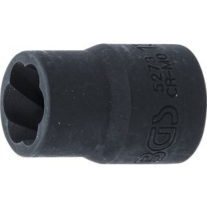 BGS Technic Spirálbites dugókulcsbetét / csavarkiszedő 10 mm (3/8") 13 mm (BGS-5273)