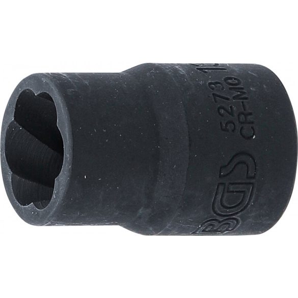 BGS Technic Spirálbites dugókulcsbetét / csavarkiszedő 10 mm (3/8") 13 mm (BGS-5273)