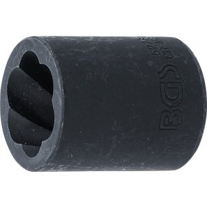 BGS Technic Spirálbites dugókulcsbetét / csavarkiszedő 10 mm (3/8") 18 mm (BGS-5278)