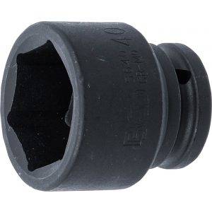 BGS Technic Levegős dugókulcs hatszögletű 20 mm (3/4") 40 mm (BGS-5640)