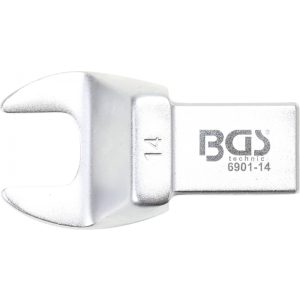 BGS Technic Villásfej nyomatékkulcshoz 14 mm Befogó 14 x 18 mm (BGS-6901-14)