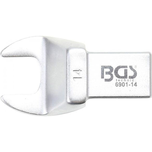 BGS Technic 14 mm villáskulcs fej | cserélhető fejű nyomatékkulcsokhoz (BGS 6901-14)