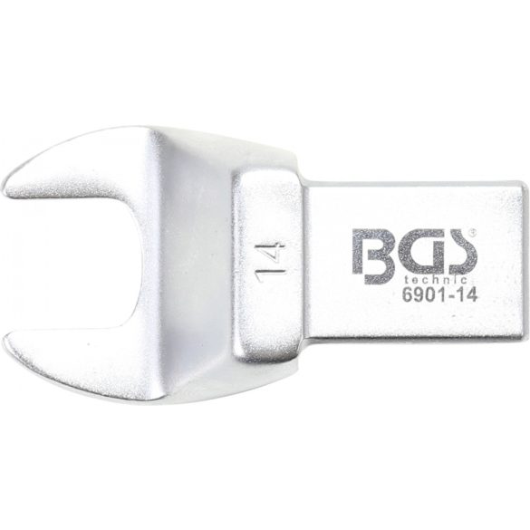 BGS Technic Villásfej nyomatékkulcshoz 14 mm Befogó 14 x 18 mm (BGS-6901-14)