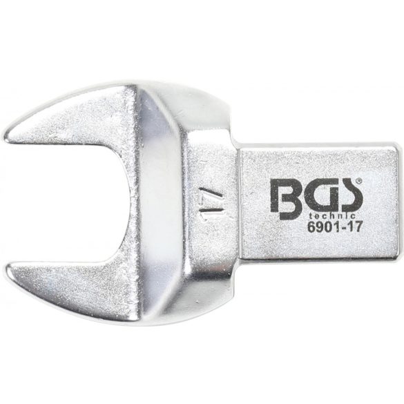 BGS Technic Villásfej nyomatékkulcshoz 17 mm Befogó 14 x 18 mm (BGS-6901-17)