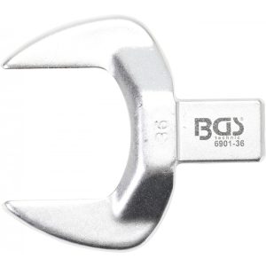 BGS Technic Villásfej nyomatékkulcshoz 36 mm Befogó 14 x 18 mm (BGS-6901-36)