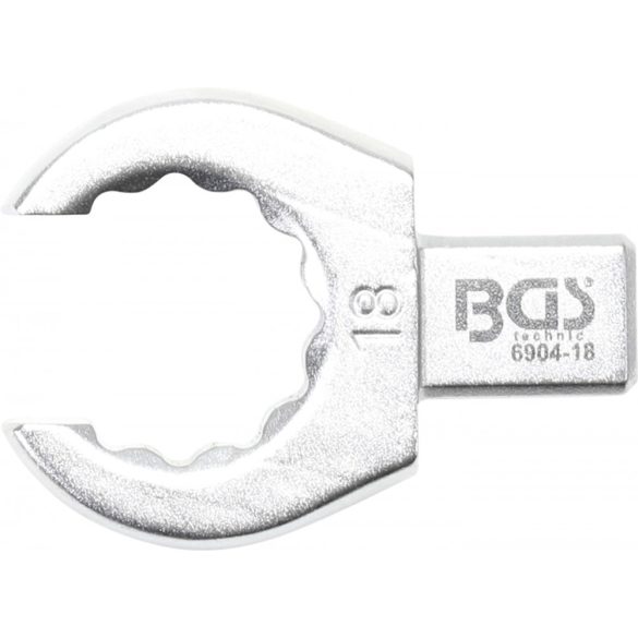 BGS Technic Csillagfej nyomatékkulcshoz nyitott 17 mm Befogó 9 x 12 mm (BGS-6904-18)