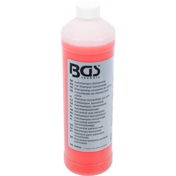 BGS Technic Autósampon-koncentrátum piros 1000 ml (BGS-74415)