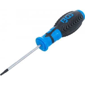 BGS Technic Csavarhúzó T-profil (Torx) T10 furattal Pengehossz 80 mm (BGS-7849-T10)