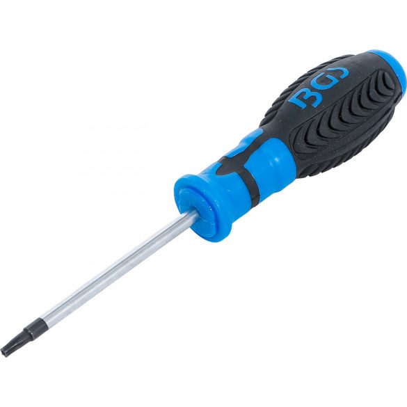 BGS Technic Csavarhúzó T-profil (Torx) T20 furattal Pengehossz 80 mm (BGS-7849-T20)