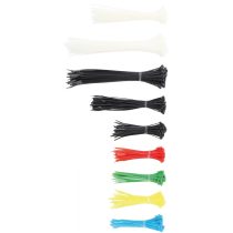   Kraftmann 450 darabos színes kábelkötegelő készlet, különböző méretekben (BGS 80873)