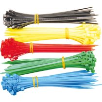   Kraftmann Kábel kötöző színes 200 részes 5 színű (BGS 80875)