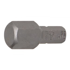 BGS Technic Behajtófej Hossz 25 mm Külső hatszögletű 6,3 mm (1/4") Belső hatszögletű 10 mm (BGS-8181)