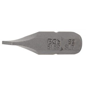BGS technic Bit, egyenes 7mm 1/4" (BGS 8189)