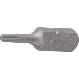 BGS Technic Behajtófej Hossz 25 mm Külső hatszögletű 6,3 mm (1/4") T-profil (Torx) T8 (BGS-8208)