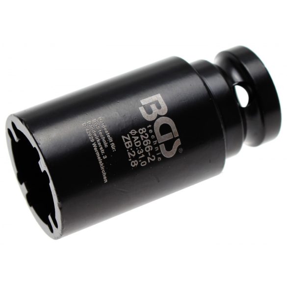 BGS technic Belső hornyos dugófej, 31x3.0 mm (BGS 8266-2)