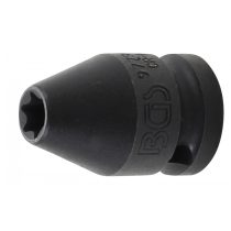   BGS technic 1/2" E-Torx levegős dugókulcs fej | E10 (BGS 9779-10)