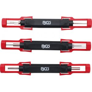 BGS Technic Kábelkioldó szerszámkészlet kábelcsatlakozókhoz | univerzális | 3 darabos (BGS 9807)