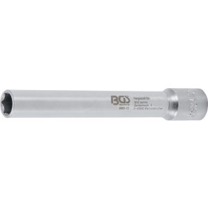 BGS technic Dugókulcs, hatszögletű, extra mély | 10 mm (3/8") | 10 mm (BGS 9863-10)