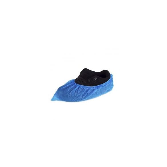 Egyszerhasználatos cipővédő kék (több típus 3,5-7g/m2)