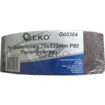 Végtelenített csiszolószalag 75x533mm P80