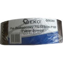 Végtelenített csiszolószalag 75x533mm P100