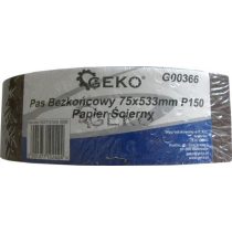 Végtelenített csiszolószalag 75x533mm P150