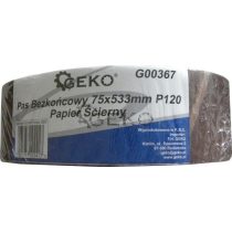 Végtelenített csiszolószalag 75x533mm P120