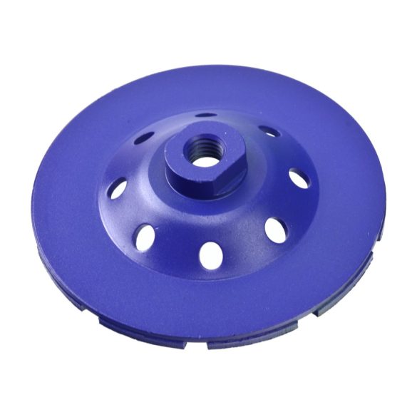Duplasoros gyémánt betoncsiszoló 125mm/ M14