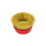 Fazékkefe sárgaréz  75mm  M14 