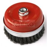 Fazékkefe csavart 125mm M14