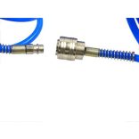 Spiráltömlő csatlakozókkal PE 8x5mm 10m