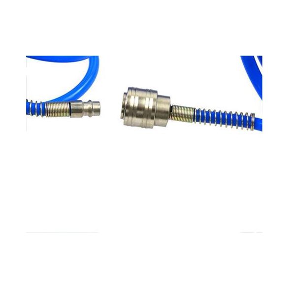 Spiráltömlő csatlakozókkal PE 8x5mm 10m