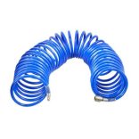 Spiráltömlő csatlakozókkal  PU 12x8mm 10m