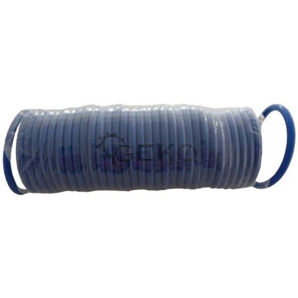 Spiráltömlő csatlakozókkal  PU 12x8mm 15m