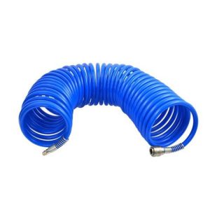 Spiráltömlő csatlakozókkal PE 12x8mm 10m
