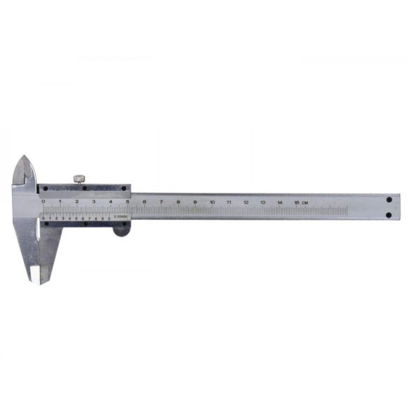 Tolómérő műanyag tartóban 150mm/0,05mm