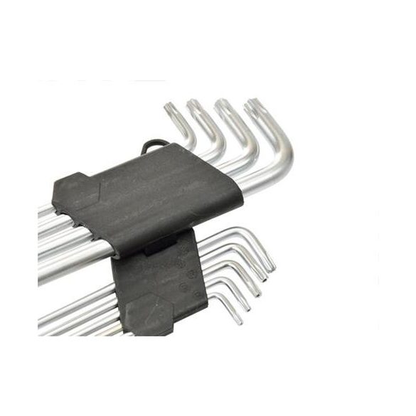 Torx fejű imbuszkulcs készlet T10-T50 / 9 részes 190mm