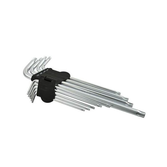 Torx fejű imbuszkulcs készlet T10-T55/ 260mm