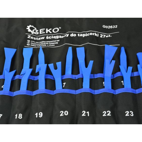 Kárpit patent eltávolító készlet 27r.