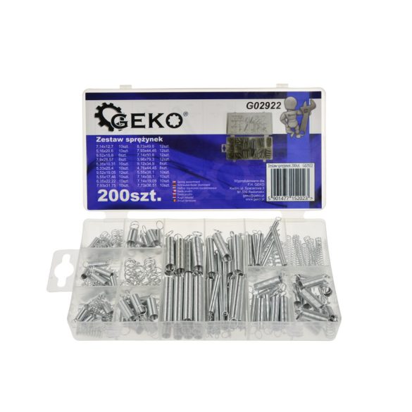 Rugó készlet 200 részes