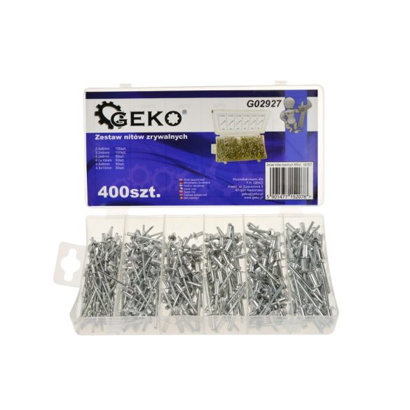 Popszegecs készlet 400 részes