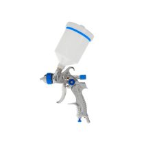   Festékszóró pisztoly Profi HVLP + 4 fúvóka (1.4-1.7-2.0-2.5 mm)