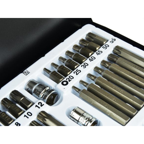 Torx bit készlet 40r. Geko