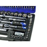 Dugókulcs készlet 1/4"+1/2", 108 részes