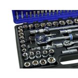 Dugókulcs készlet 1/4"+1/2", 108 részes