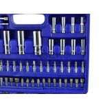 Dugókulcs készlet 1/4"+1/2", 108 részes